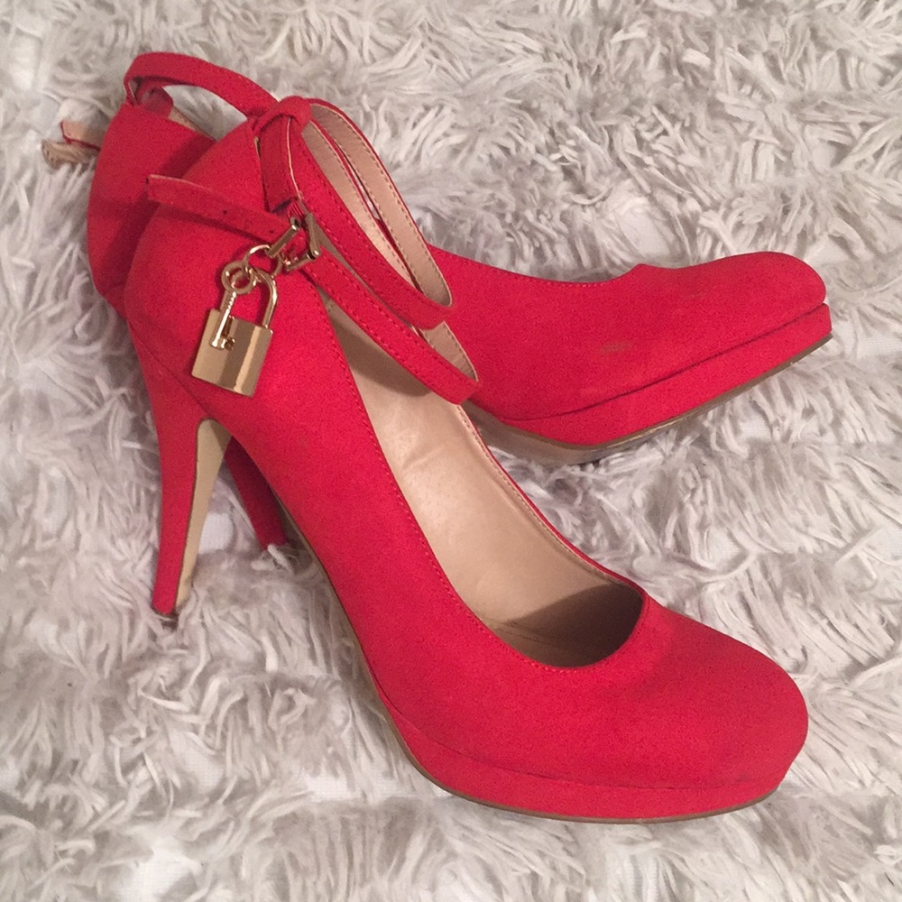 Just Fab Red Heels